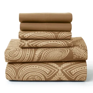Lux Decor 6Pc Paisley Bed Sheets
