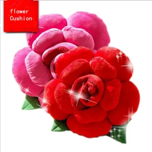 Rose Flower Pillow