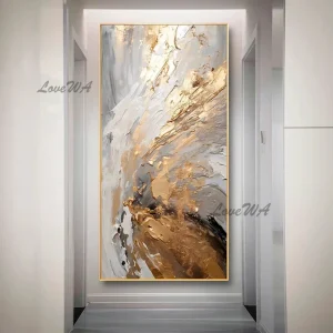 Hand Painted Abstract Oil Painting