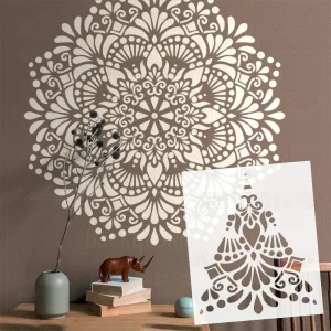 Large Mandala Wall Stencil