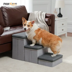 3-Tier Dog Stairs Foldable